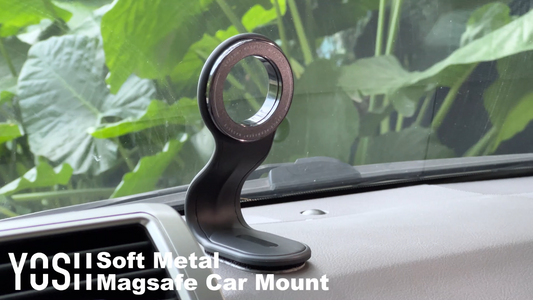 Hands on the Wheel, Phone on the YOSH: A Joyride with YOSH New Bendable MagSafe Car Phone Holder