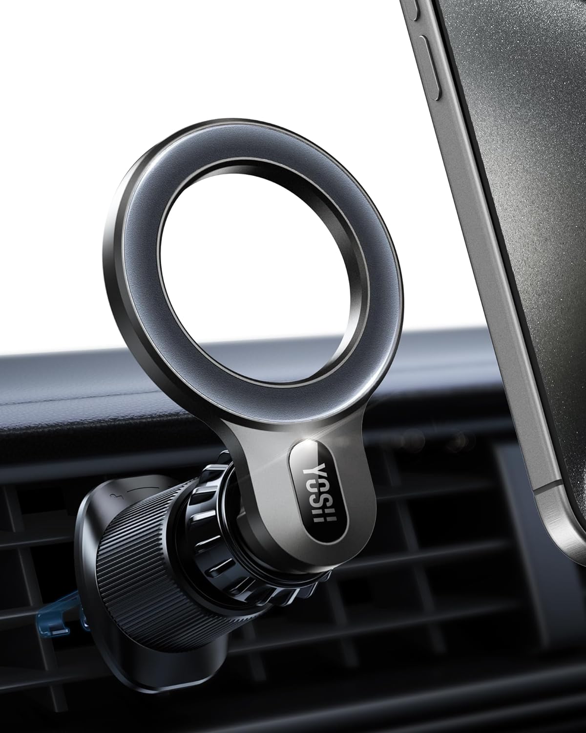 Air Vent Mount Magnetic Car Phone Holder Review Easy One Touch Air