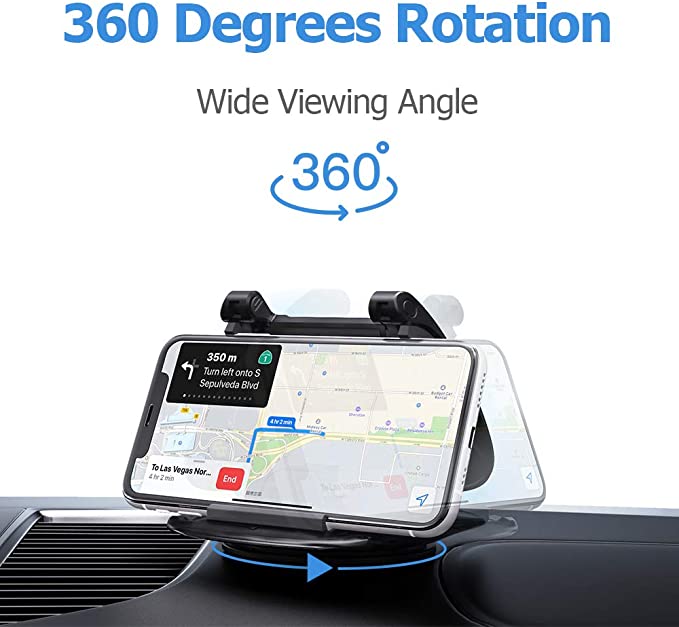 YOSH 360° Dashboard Car Phone Holder