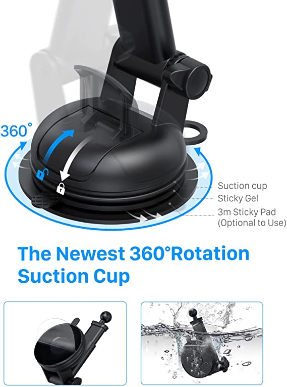 YOSH Magnetic 3 in 1 Car Phone Holder